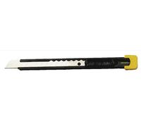 OLFA Cutter, Acier Inoxydable, noir et jaune, 12 x 1 x 0,3 cm (01666)