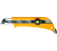 Olfa Cutter avec lame en acier et molette de blocage Largeur de poignée 18 mm