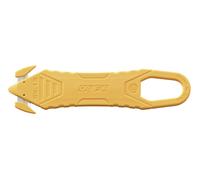 Olfa Cutter de sécurité jetable SK15 - Jaune - Lot de 10