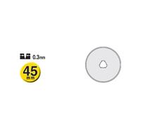 Olfa lame de rechange cutter - 45 mm