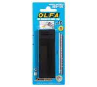 Olfa Lames de rechange ABB-10B pour cutter - Noir - 9 mm