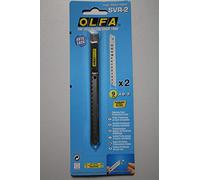 Olfa SVR-2 Couteau professionnel 45 degrés avec lame en film carbone pour voiture