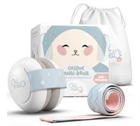 Oli-Melo Casque Anti Bruit Bébé : Protection Auditive Certifié CE | Amélioration du Sommeil, Bandeaux Antidérapants, Avion, Protège les Oreilles jusqu'à 34dB - Nourrisson Enfant jusqu'à 36 Mois