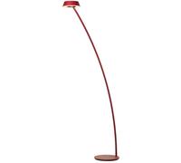 Oligo Glance Lampadaire courbé Stehleuchte, rouge mat