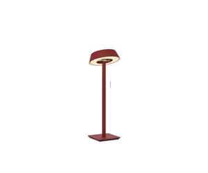 Oligo Glance Lampe de table droite Tischleuchte, rouge mat