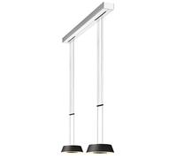 Oligo Glance Suspension réglable 2 flammes Pendelleuchte, noir mat