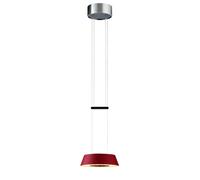 Oligo Glance Suspension réglable Pendelleuchte, rouge mat
