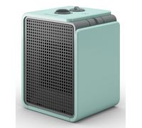 Olimpia Splendid Chauffage soufflant Caldo Cubic 1800 W céramique 2 puissances IP21 Vert d'eau