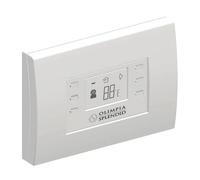 Olimpia Splendid B1012 Commande Murale Sans Fil a Piles, Compatible Unico (hors Twin), Controle de la Temperature, Vitesse de Ventilation et Deflecteur d’Air, Blanc
