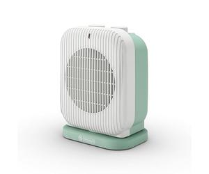Olimpia Splendid Caldo Funky - Radiateur soufflant, avec jusqu'à 2000 W de puissance, protection IP21, protection anti-basculement, Vert Sauge