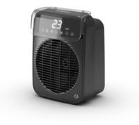 Olimpia Splendid Chauffage électrique 2000W Ventilateur Noir Minuterie Télécommande 60m³