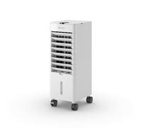 Olimpia Splendid, Peler 4T Raffrescatore Evaporativo, 4 Litri, Purificatore d'Aria, Raffrescamento, Ventilazione, Touchscreen Display, Facilità di Trasporto