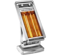 Olimpia Splendid SOLARIA CARBON 99610 Chauffage halogène 1100W Oscillant Argent