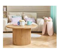 Best mobilier Table basse Lisa design ronde Marron