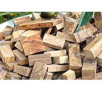 Olivenholz-Erleben Chunks Fumée à Fumer en Bois d'olivier 2 kg