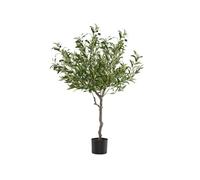 Plante artificielle - TECTAKE - Olivier artificiel OLEAND à l'aspect naturel, volumineux et entretien facile, hauteur 120 cm - Vert