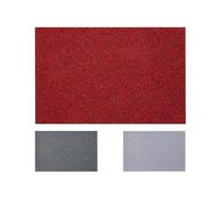 OLIVO.shop GARDEN Paillasson coco synthétique effet mélange, Paillasson capture saleté, Paillasson entrée extérieure, différentes couleurs et dimensions (rouge, 45 x 75 cm)