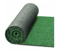 OLIVO.Shop GRASS GREEN Gazon synthétique pour jardins et terrasses, Pelouse synthétique de 7 mm drainante, Manteau herbacé artificiel en rouleaux 1 m x 15 mètres linéaires.