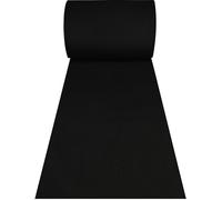 Olivo.shop Multi Tapis en PVC au mètre, tapis de cuisine en vinyle multi-usages antidérapant et lavable, noir, 50 x 100 cm