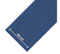 Olivo.shop Rouleau de tapis de cuisine antidérapant en PVC 55 x 250 cm | Tapis en rouleau pour cuisine, évier, couloir, tiroirs, plan de cuisson, meuble à chaussures, bord de piscine, lavable, bleu