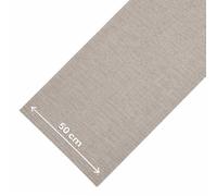 OLIVO.shop Tapis de cuisine antidérapant lavable, tapis de cuisine et couloir, couleur unie, effet rotin, au mètre, tapis de cuisine, rouleau REFLEX (BEIGE, 50 x 290 cm)