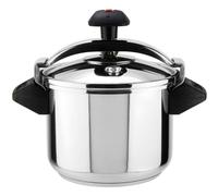 Magefesa Inoxtar - Autocuiseur Traditionnel 8L, Acier Inoxydable 18/10, Induction, Cuisson Saine, Bouton Rotatif, Fond Thermo-Diffuseur 5 Couches