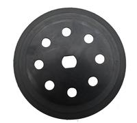 Ollanoos Kit de remplacement de patin de ponçage pour ponceuse 125 mm, disque de ponçage à 8 trous pour Black & Decker KA190 SE/BD190 SE/SPEC375/PEC376 Disque de ponçage auto-agrippant