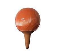 Ollas Lutton Olla Terre Cuite à Planter 40 rrosage Autonome pour Plantes d'Intérieur Ecologique & Economique | Système d'Irrigation Naturel | Autonomie 3 Jours | Ollas Marbré Orange Corail