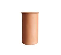 Ollas Lutton Olla Terre Cuite Tube à Enterrer de 1L | Arrosage Autonome pour Plantes d'Extérieur Ecologique & Economique | Système d'Irrigation Naturel | Autonomie 5 Jours