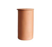 Ollas Lutton Olla Terre Cuite Tube à Enterrer de 2L | Arrosage Autonome pour Plantes d'Extérieur Ecologique & Economique | Système d'Irrigation Naturel | Autonomie 5 Jours