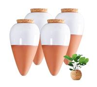 Ollas Terre Cuite à Planter, Oyas a Planter Terre Cuite, Arrosage Automatique et Ecologique pour Plante d'Intérieur et d'Extérieur, Système d'Irrigation Naturel, Mini Oyas Terracotta