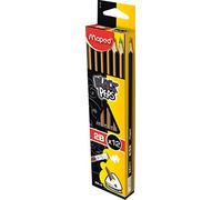 Olówek z gumka Blackpeps 12 sztuk