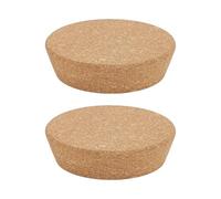 OLYCRAFT 2pcs Bouchons en Liège Grands 8.5~10cm Bouchons de Bouteille en Liège Bouchons Coniques Bouchons Couvercles pour Bouchon en Bois Conique pour Cuisine Cadeau Bouteille de Conserve