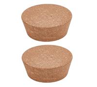 OLYCRAFT 2pcs Bouchons en Liège Grands 90~110mm Bouchons Bouteille Liège Naturel Coniques Couvercles pour Bocaux Conserve Coniques pour Bouteilles Verre Bocaux Mason Bouchons Liège Grands Naturels