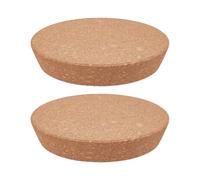 OLYCRAFT 2pcs Bouchons en Liège Large 15-17cm Bouchons de Bouteille Tapered Liège Bouchons Bouchons Couvercles pour Bocaux Bouchons Tapered Bouchons Bouchon pour Bouteilles en Verre Bocaux Mason
