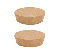 OLYCRAFT 2pcs Grands Bouchons en Liège 7.7~9cm Bouchons de Bouteille en Liège Bouchons Coniques Bouchons en Liège Couvercles pour Cuisine Cadeau de Mariage Conserve Capsules de Bouteille