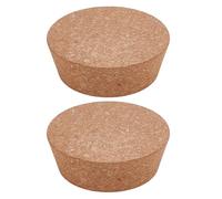 OLYCRAFT 2pcs Grands Bouchons Liège 100~120mm Bouchons Bouteille Naturel Bouchons Coniques Couvercles pour Bocaux Conserve Coniques pour Bouteilles Cuisine Bocaux Mason Grands Bouchons Liège Naturel