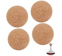 OLYCRAFT 4pcs 7cm Boule de Liège Vin Bouchon pour Bouteille Large Bouche | Bouchon en torche de liège, Carafe à Vin Remplacement de Bouteille de Carafe Bouchon de Bouteille de Vin Sphérique