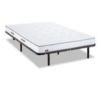 OLYMPE LITERIE - Ensemble CRISTAL 160x200 cm - Matelas Mémoire de forme + Sommier Métal G