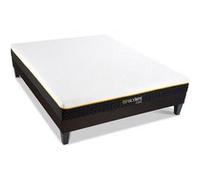 OLYMPE LITERIE - Ensemble OLYMPE 90x200 cm - Matelas Mémoire de forme + Sommier Bois G