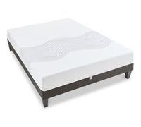OLYMPE LITERIE - Ensemble SENSITIVE 90x200 cm - Matelas Mémoire de forme + Sommier Bois G