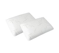 Olympe Literie Oreiller Cervical à Mémoire de Forme 40x60cm Sérénité Lot de 2 Soutien Ferme, Déhoussable et Lavable