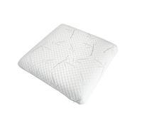 Olympe Literie Oreiller Cervical à Mémoire de Forme 60x60cm Sérénité Soutien Ferme, Déhoussable et Lavable
