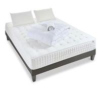 OLYMPE LITERIE - Pack Prêt à dormir APOLLON 140x190 cm - Matelas Mémoire de forme + Sommier + Accessoires G