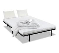 OLYMPE LITERIE - Pack Prêt à dormir VENUS 160x200 cm - Matelas Mousse Haute Densité + Sommier Métal + Accessoires G