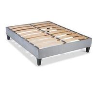 OLYMPE LITERIE - Sommier en kit ERGOSTAR - Gris clair - 140x190 cm Gris G