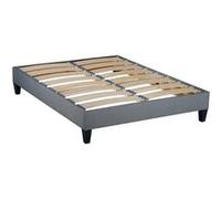 OLYMPE LITERIE - Sommier en kit ERGOSTAR - Gris clair - 140x200 cm Gris G
