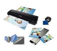 Olympia Plastifieuse A 230 4 en 1 – A4 – Chaud/Froid, arrondisseur d'angle, coupe-papier, films