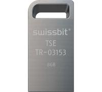 OLYMPIA 607373 Clé USB OLYMPIA TSE swissbit (TR-03153) gris 8 GB