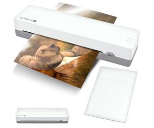 OLYMPIA A 130 Plastifieuse A3 | Plastifieuse compacte pour le bureau, l'école et la maison | Plastification à chaud jusqu'à 320 mm | Pour pochettes de plastification de 80 à 125 microns | Plastifieuse
